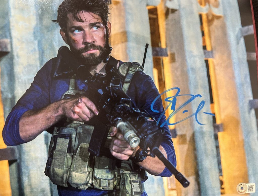 John Krasinski Autographed “13 Hours” Photo – 11x14