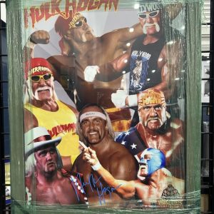 Hulk Hogan Signed 16x24 Poster Board – Personal COA