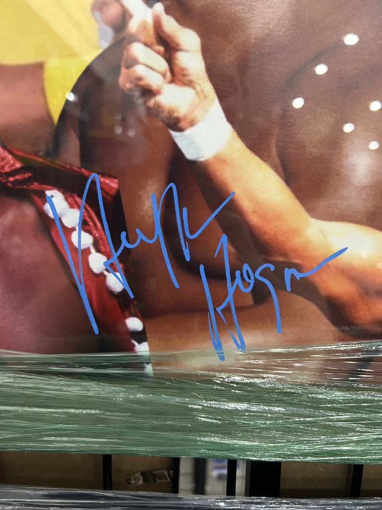 Hulk Hogan Signed 16x24 Poster Board – Personal COA - Image 2