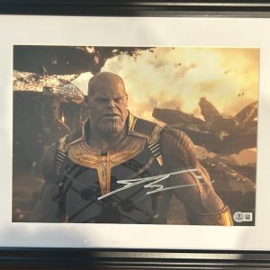 Thanos-EDIT Josh Brolin Signed Thanos Marvel Avengers 11x14 Photo – Beckett